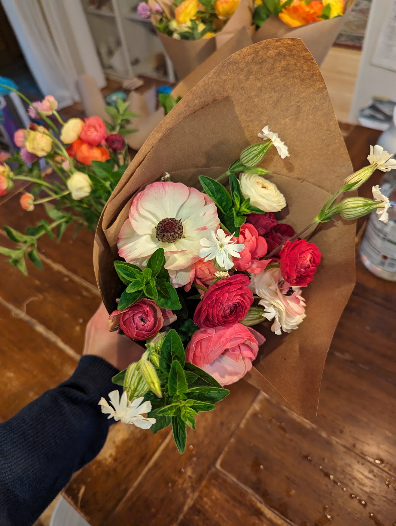 Spring Wrapped Bouquet